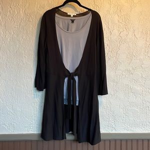 Vintage black CAbi cardigan